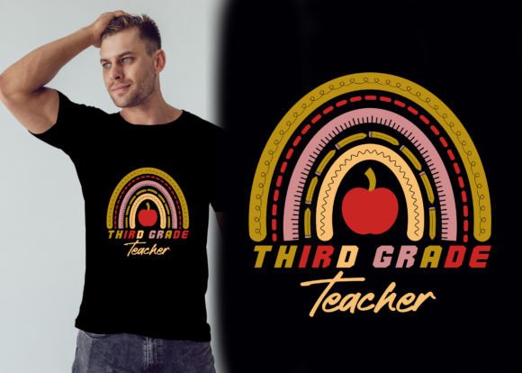 3rd Grade Teacher, Back to School SVG