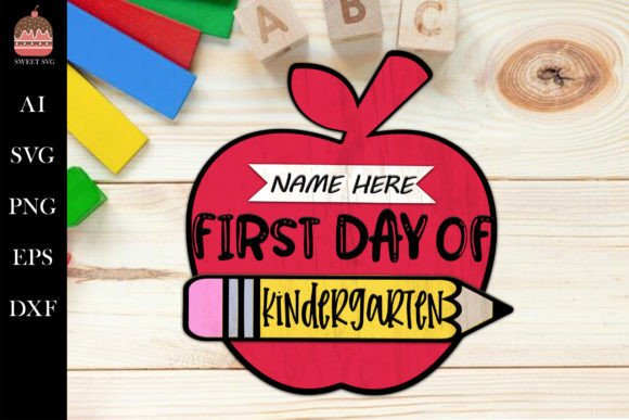 Back to School Apple Sign File: Graphics and Crafts