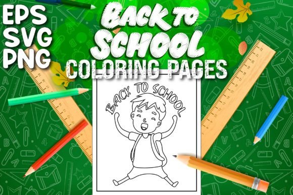 Back to School Coloring Pages Vol-1
