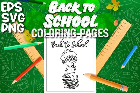 Back to School Coloring Pages Vol-12