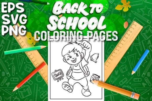 Back to School Coloring Pages Vol-21