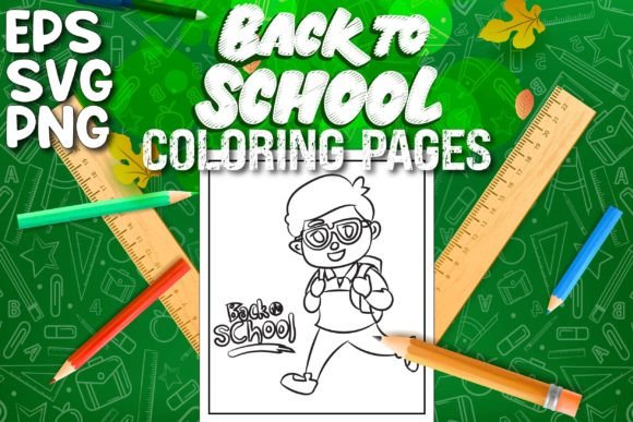 Back to School Coloring Pages Vol- 26