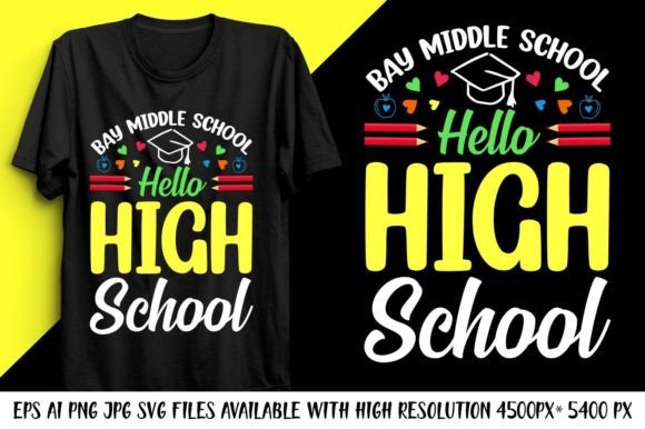 Back to School Print on Demand Mug Tee Graphics