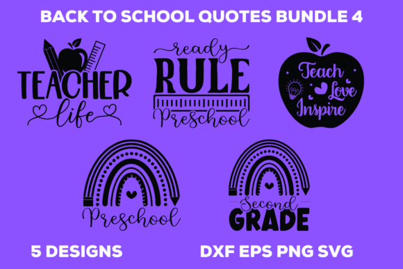Back to School Quotes Bundle 4
