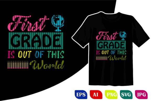 Back to School T-shirt Design Vector