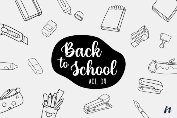 Hand Drawn Back to School Set - Vol. 04