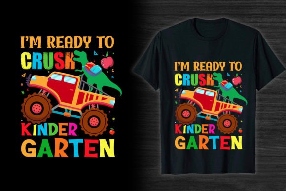 Kindergarten Back to School T Shirt Graphics