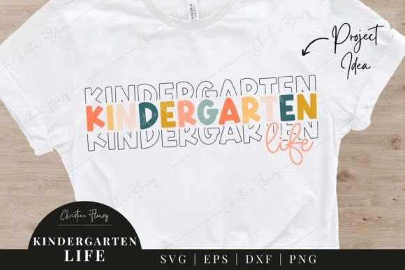 Kindergarten Life SVG - Back to School