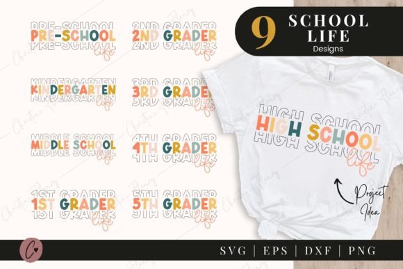School Life SVG Bundle - Back to School