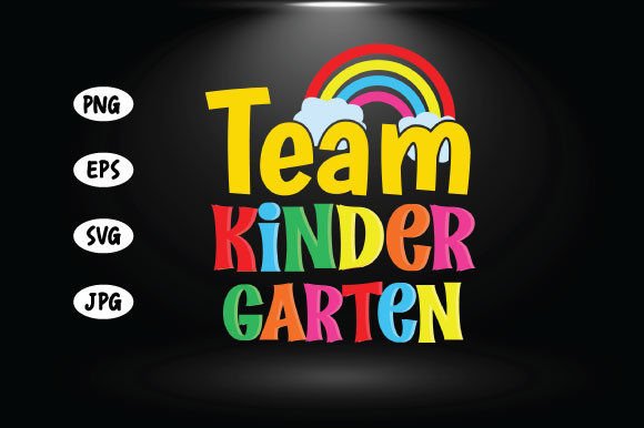 Team Kindergarten Back to School Graphics and Crafts