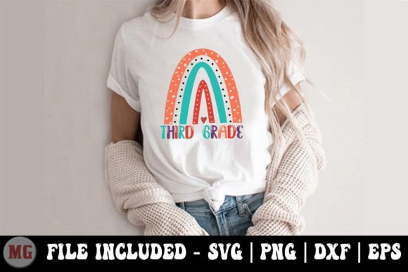 Third Grade - Back to School SVG